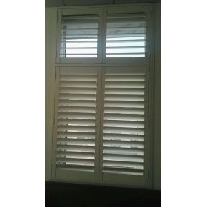 China Indoor Pvc window plantation shutters ,indoor shutter blinds wholesale