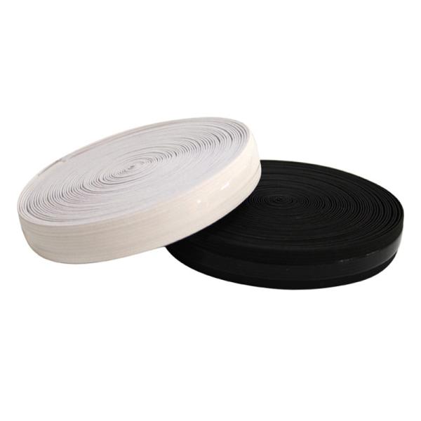 Quality Customize Logo Flat Woven Sewing Silicone Rubber Wrist Hand Elastic Band For Cycling Wear for sale