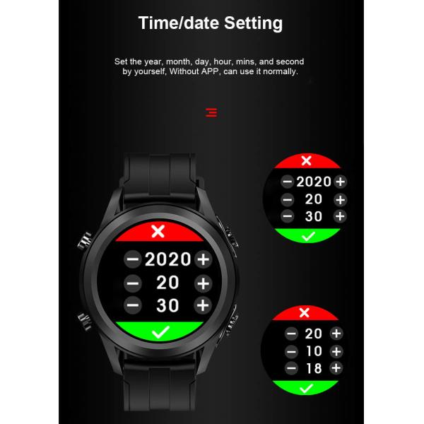 350mAH SpO2 Smart Watch With Earbud Inside Bluetooth Music Play