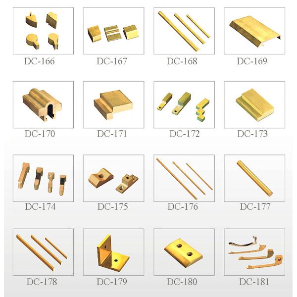 Wear Resistant C38000 Brass Pen Clip Brass Profile Extrusions