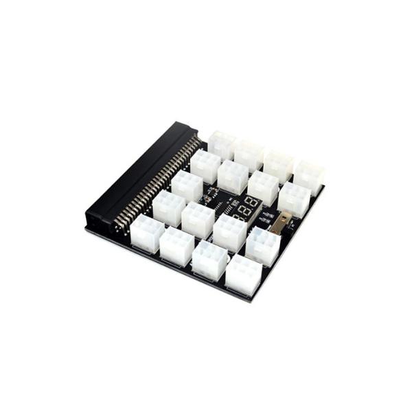 ATX 17x 6Pin Power Supply Breakout Board 12V For Ethereum
