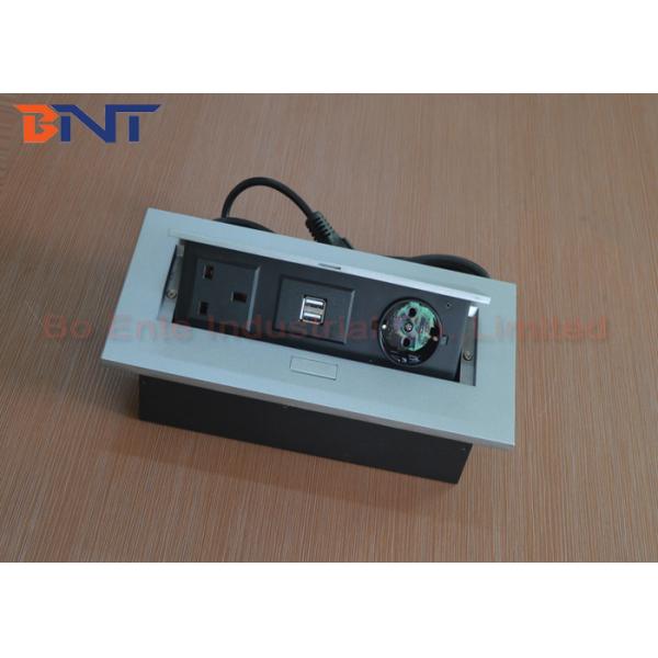 Customized Conference Table Pop Up Outlets UK / EU Standard USB Charger