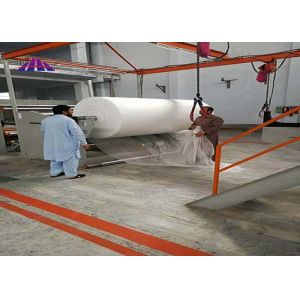 China 1600mm Automatic Non Woven Making Machine Stably Single Beam wholesale