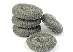 China 5pcs 20Gram Kitchen Cleaning Ball , Stainless Steel Galvanized Mesh Scourer OEM wholesale