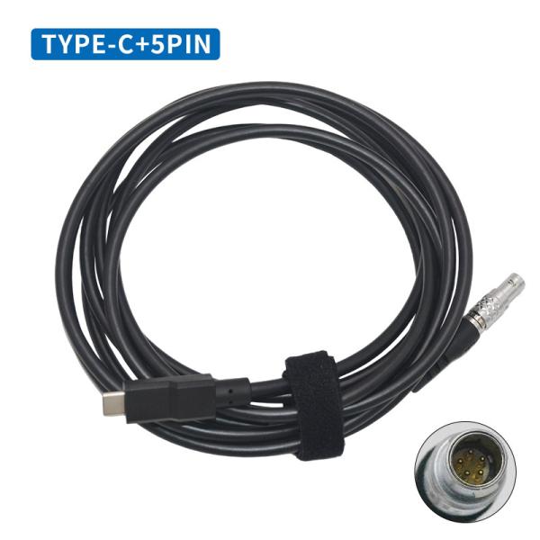 Hi-Target GPS RTK Host Data Cable DG-3 HDL460A Radio Power Cable PW-25 2-Pin 5-Pin Power Adapte