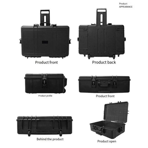 IP67 Waterproof ABS Plastic Flight Case with Custom Logo