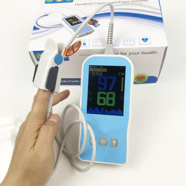Quality OLED Display Handheld Pulse Oximeter 30-250 BPM Finger Tip Pulse Oximeters for sale