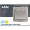 Buy cheap GNW56BK12-2 The ultra-slim steel plate electric wall switch perfect wall switch from wholesalers