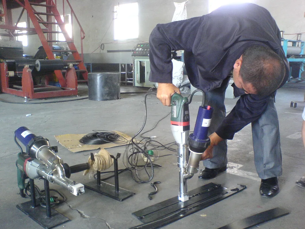 Plastic Welding Gun for HDPE/PP with High Output and Compact Design