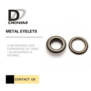 China Waist Sliver Eyelet 1 Inch Metal Grommets wholesale