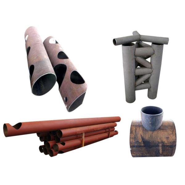 3 Axis CNC Pipe Cutting Machine Cutting Round Steel Pipes with High Precision