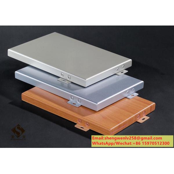 Fireproof Waterproof Soundproof Aluminum Solid Panel Cost-Effective Building Facade