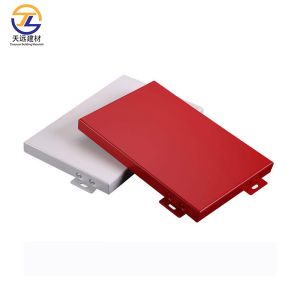 China Weatherproof Fluted Aluminum Honeycomb Panel Outdoor Metal Wall Cladding on sale