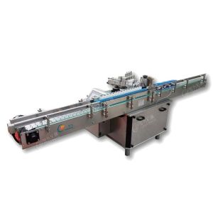 China Vertical Wet Glue Automatic Labeling Machine For Boxes Can wholesale