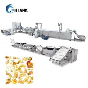 China SS304 Fully Automatic Potato Chips Making Machine Banana Frozen Fried wholesale