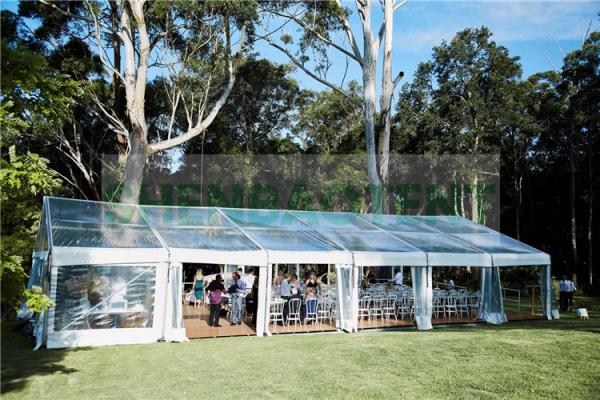 Quality 1000 Seater Outside Big Event Tent Transparent Aluminium Structure A Frame for sale