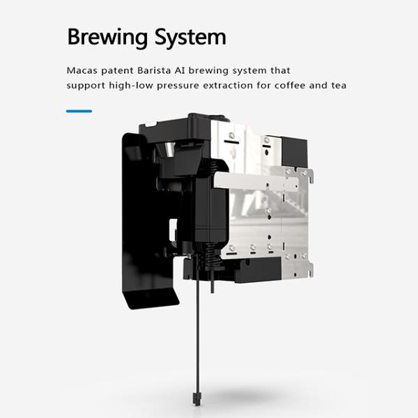 300 Cups Commercial Espresso Coffee Vending Machine Accept QR Code Pay