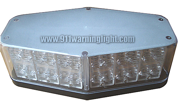 TBD-GA-H236 LED Warning light, 8pcs neodymium magnetic, 56pcs X 0.5Watt LEDs, DC12V,