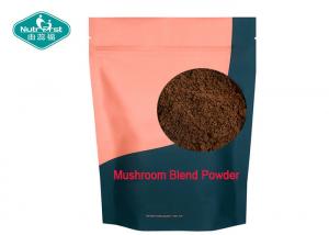 China Organic Herbal Nootropic Supplement Mushroom Extract Powder Chaga Cordyceps Lion's Mane Maitake Reishi Blend Powder on sale