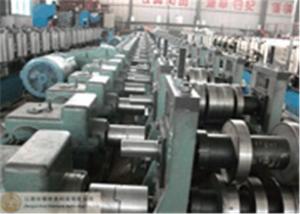 China Automatic Finnish Profile Roll Forming Machine Four - Column Punching 26 Stations wholesale