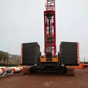 China 62m+42m Fixed Jib 320ton Crawler Crane Improve Construction Efficiency wholesale