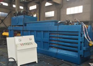 China Professional Waste Paper Baler Machine  Eco - Friendly Cardboard Bale Recycling wholesale
