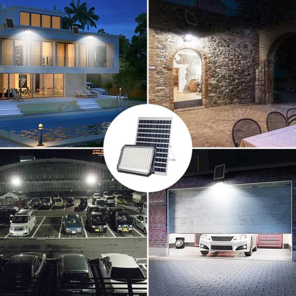 150w Five-in-one LED Beads Solar Powered Panel Outdoor Security Led Garden Flood Lights