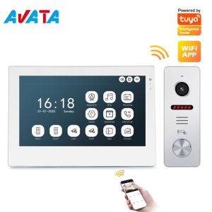10" TF LCD Touch Scrren Waterproof IP65 WiFi IP Video Door Phone Intercom Kit