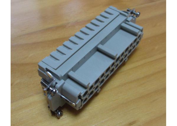 Customized Electronics Injection Molding , 24 Pins Rectangle Female Connector