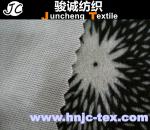 polyester transfer printed super soft velboa fabric/ fabric flower printed