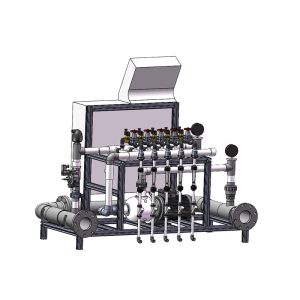 Greenhouse Agricultural Equipment Vegetables Automated Fertigation Control