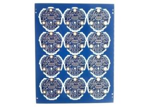 China Fr4 Blue Mask board Single Sided Printed Circuit Board PCB For Electronic wholesale