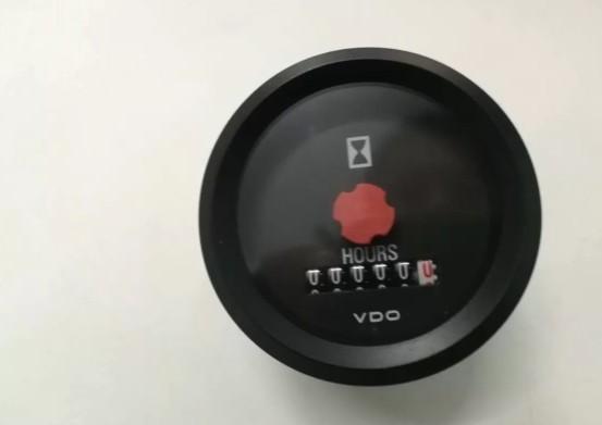 Quality Durable Kalmar Reach Stacker Parts Round Hour Meter Accurate for sale