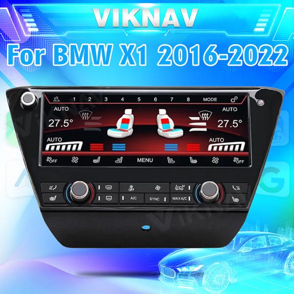 Viknav Car Climate Control For BMW X1 2016-2022 AC Panel Air Conditioning Screen LCD Digital Display