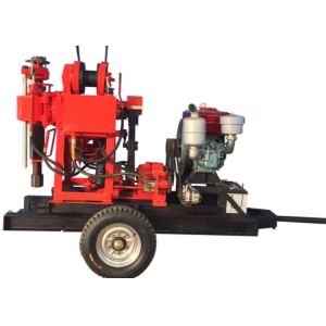150m Mobile Geological Prospecting XY-1A Trailer Mounted Drilling Rig