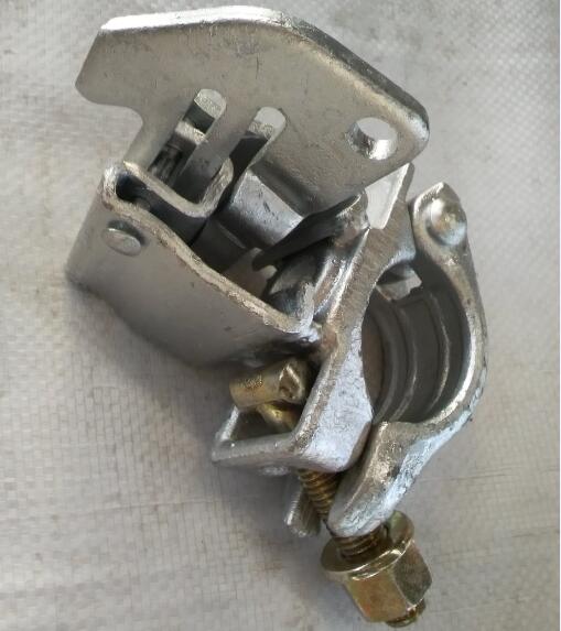 Hot Galvanized 2 Different Type Forged German Wedge Coupler 1.1kg Single Coupler Scaffold