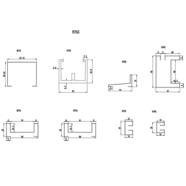 Stainless Steel Corner Shower Black Frame Erosion Resistant Black Shower Frame