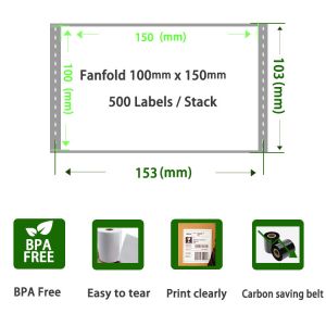 4x6 Thermal Label Sticker Roll for Printer Labels