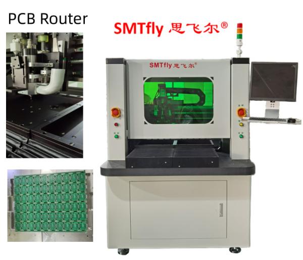 Quality 50000rpm/Min PCB CNC Router Machine with CCD Camera Alignment for sale
