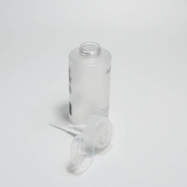 300ml Plastic PET Cosmetic Eye Nail Polish Push Down Pump Bottle