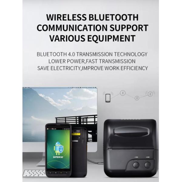 2D Scanner Handheld Data Collector 4.7 Inch Screen 2G 16G Storage