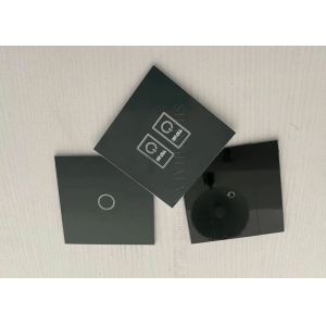 China SGS Curved 0.5mm Tempered Ceramic Printed Glass Ultra Clear on sale