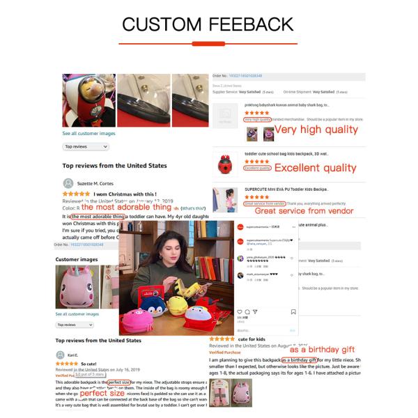 Superctue Pu Kids Backpack Blinking Backpack Unique Backpack School Satchels For Kids