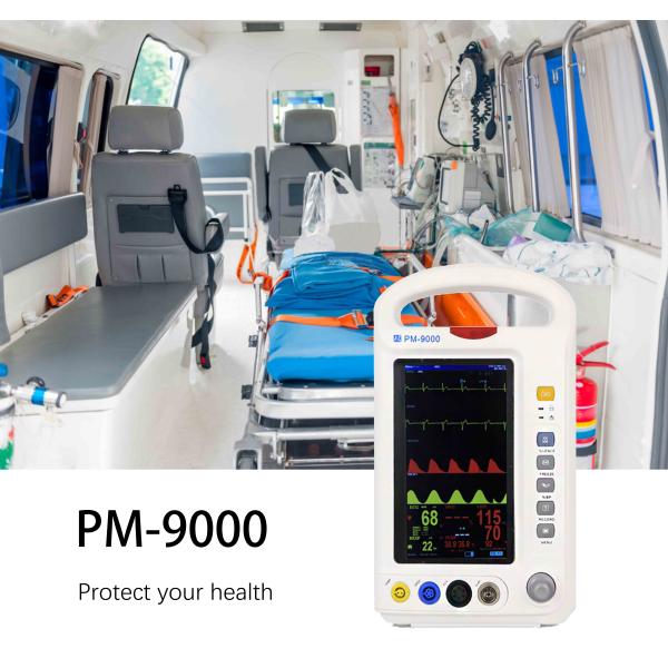 Healthcare Facility Handheld Patient Monitor Ambulance 6 Para For First Aid