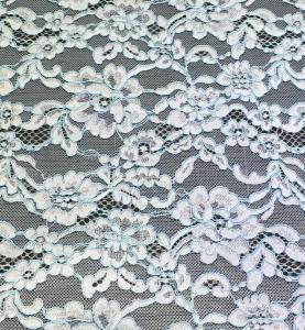 China Cotton Nylon Cord Lace Fabric floral flower pattern for garmen wholesale wholesale