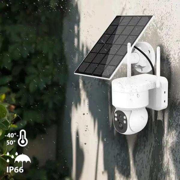 Quality 3MP CCTV Solar Security Camera 4G Video Surveillance Outdoor Waterproof IP68 for sale