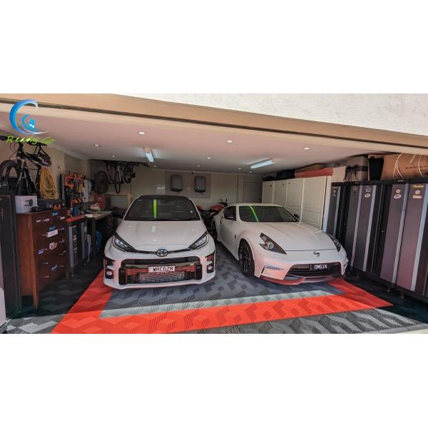 High Durability Garage Floor Tile New Top Pp Raw Materials Click Installation