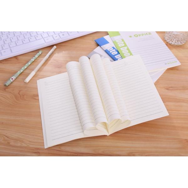 32k School Cute Stationery Flower Printed Paper Kraft Notebooks Soft Cover Customized