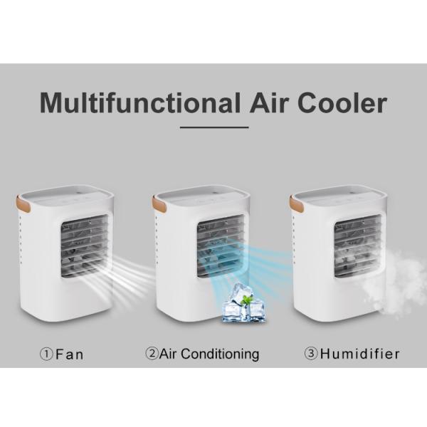 3 Modes 700ml Mini Rechargeable Air Cooler 3-5hours Spray Dituo
