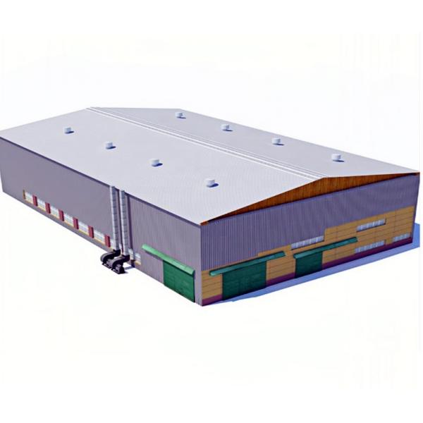500m3 Corrugated Steel Grain Storage Prefabricated Building Q235 Q345